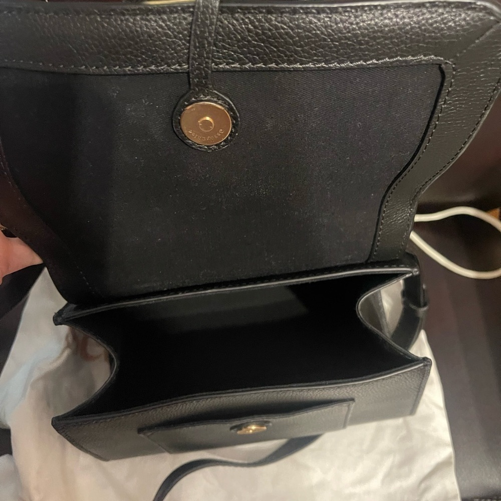 Sold———-///See By Chloe Joan Black Leather Crossbody Bag - Picture 5 of 7